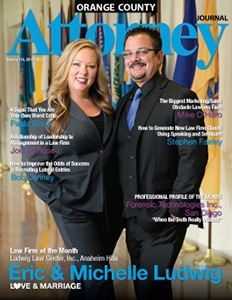 Michelle & Eric Ludwig, Featured Law Firm in Orange County Journal